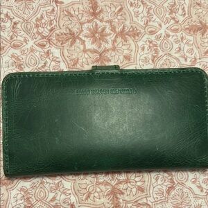 Portland Leather Cowboy Mint Green Wallet